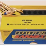 Buffalo Bore Ammunition 458 SOCOM 300 Grain Barnes TTSX Polymer Tipped Spitzer Lead-Free