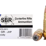 SBR Ammunition 458 SOCOM 300 Grain Hornady InterLock Jacketed Hollow Point