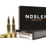 Nosler Match Grade Ammunition 33 Nosler 300 Grain Custom Competition Hollow Point Boat Tail