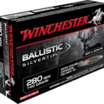 Winchester Ballistic Silvertip Ammunition 280 Remington 140 Grain Rapid Controlled Expansion Polymer Tip