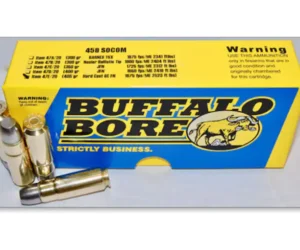 Buffalo Bore Ammunition 458 SOCOM 405 Grain Hard Cast Lead Gas Check Flat Nose