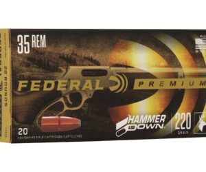Federal Premium HammerDown Ammunition 35 Remington 220 Grain Bonded Jacketed Hollow Point