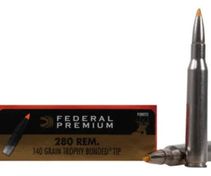 Federal Premium Ammunition 280 Remington 140 Grain Trophy Bonded Tip