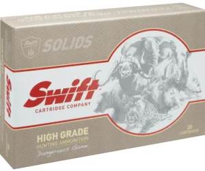 Swift High Grade Dangerous Game Hunting Ammunition 375 H&H Magnum 300 Grain Swift Break-Away