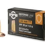 PPU Defensive Line 7.62x25mm Tokarev JHP 85 Grain