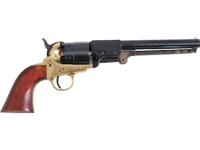 Pietta Rebel Confederate Black Powder Revolver 44 Caliber 7.5" Barrel Brass Frame Blue