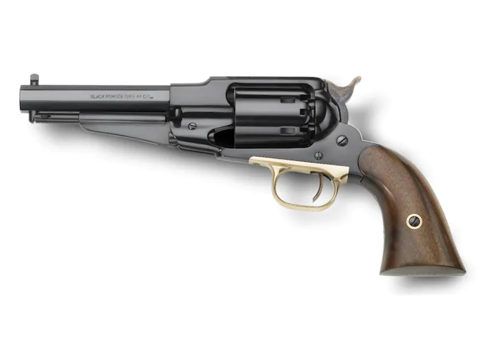 Pietta 1858 Remington Army Black Powder Revolver 44 Caliber Barrel Steel Frame Blue