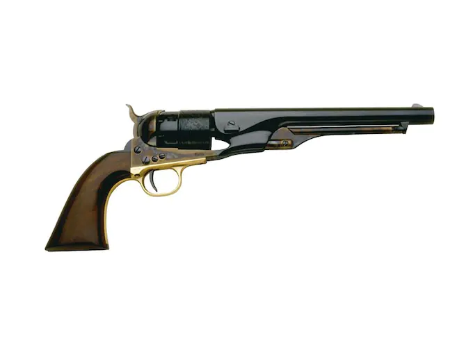 Pietta 1860 Army Black Powder Revolver 44 Caliber 8" Barrel Steel Frame Blue