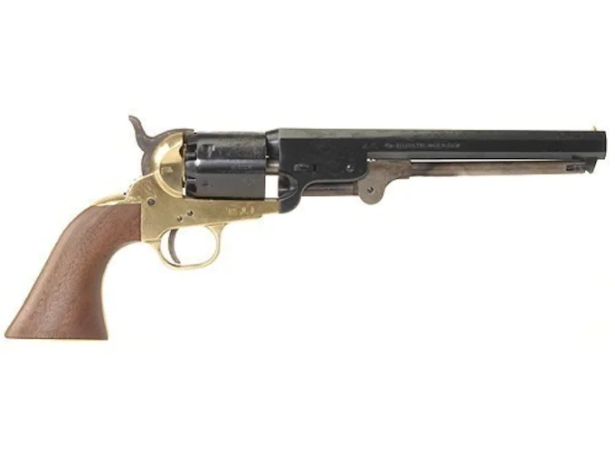 Pietta 1851 Navy Black Powder Revolver Brass Frame
