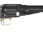 Pietta 1858 Remington New Model Navy Black Powder Revolver 36 Caliber 6.375" Barrel Steel Frame Blue